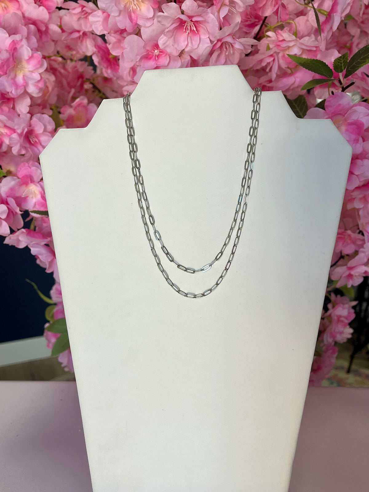 Paperclip Chain Magnetic Necklace- 2 Colors, 3 Lengths