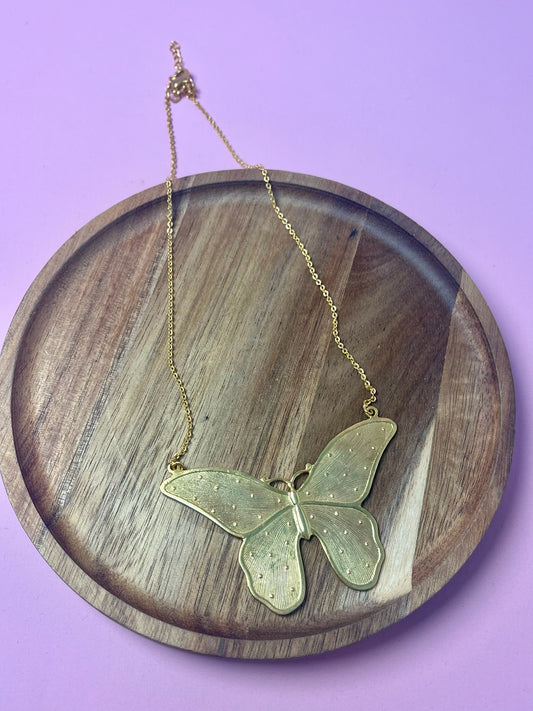Handmade Butterfly Necklace