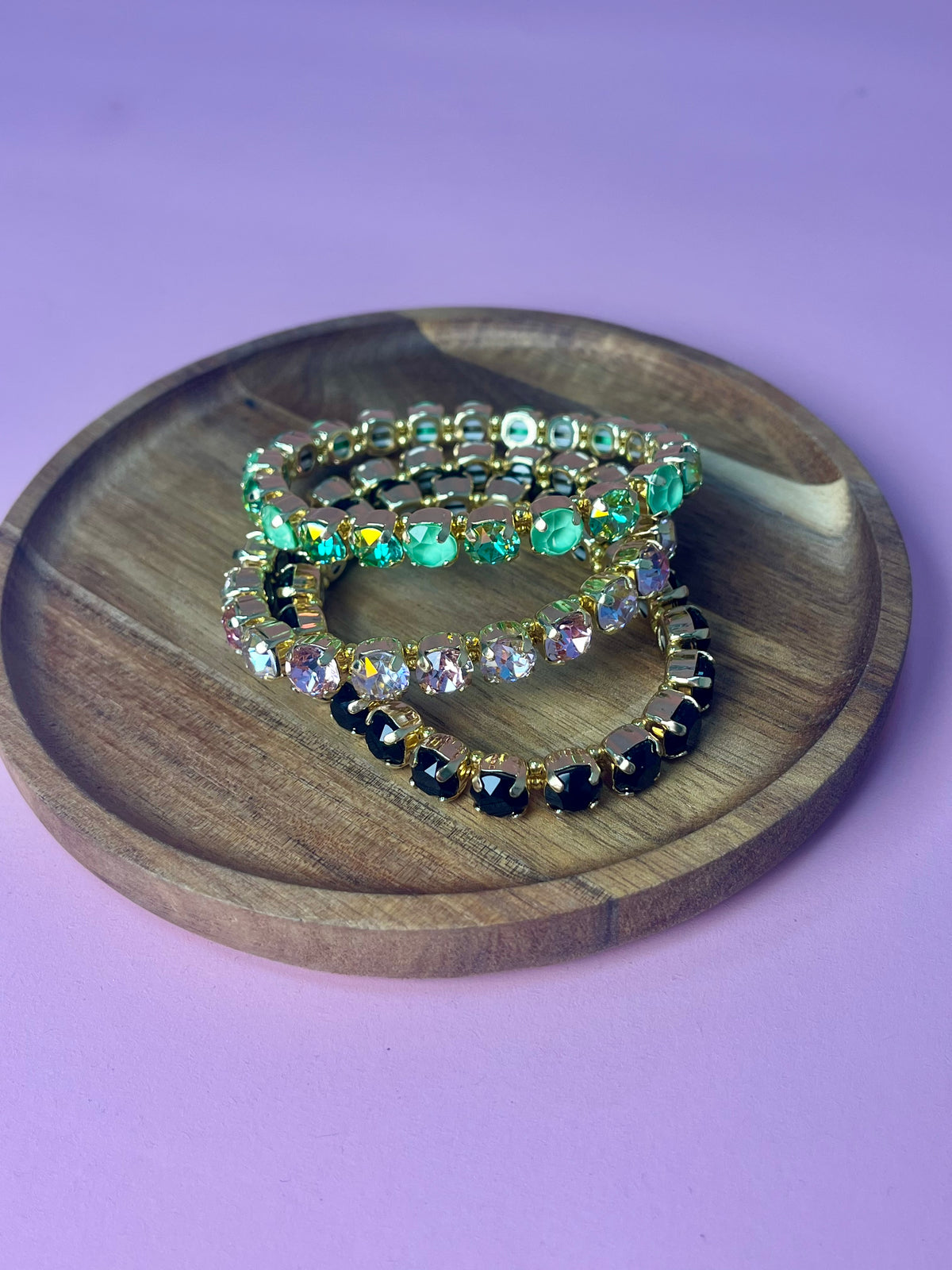 Luxe Crystal Stretchy Bracelet- 26 Colors!!!!
