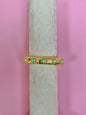 Gold Luxe Celestial Open Clasp Bangle (Two Colors)