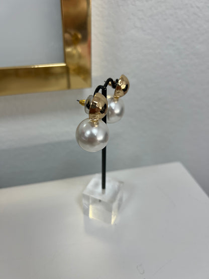 Stud & Pearl Earrings (Gold/Silver) FS