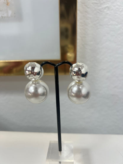 Stud & Pearl Earrings (Gold/Silver) FS