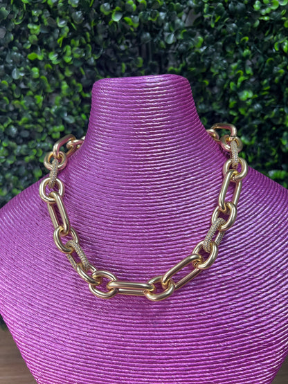 CZ Link Magnetic Necklace FS