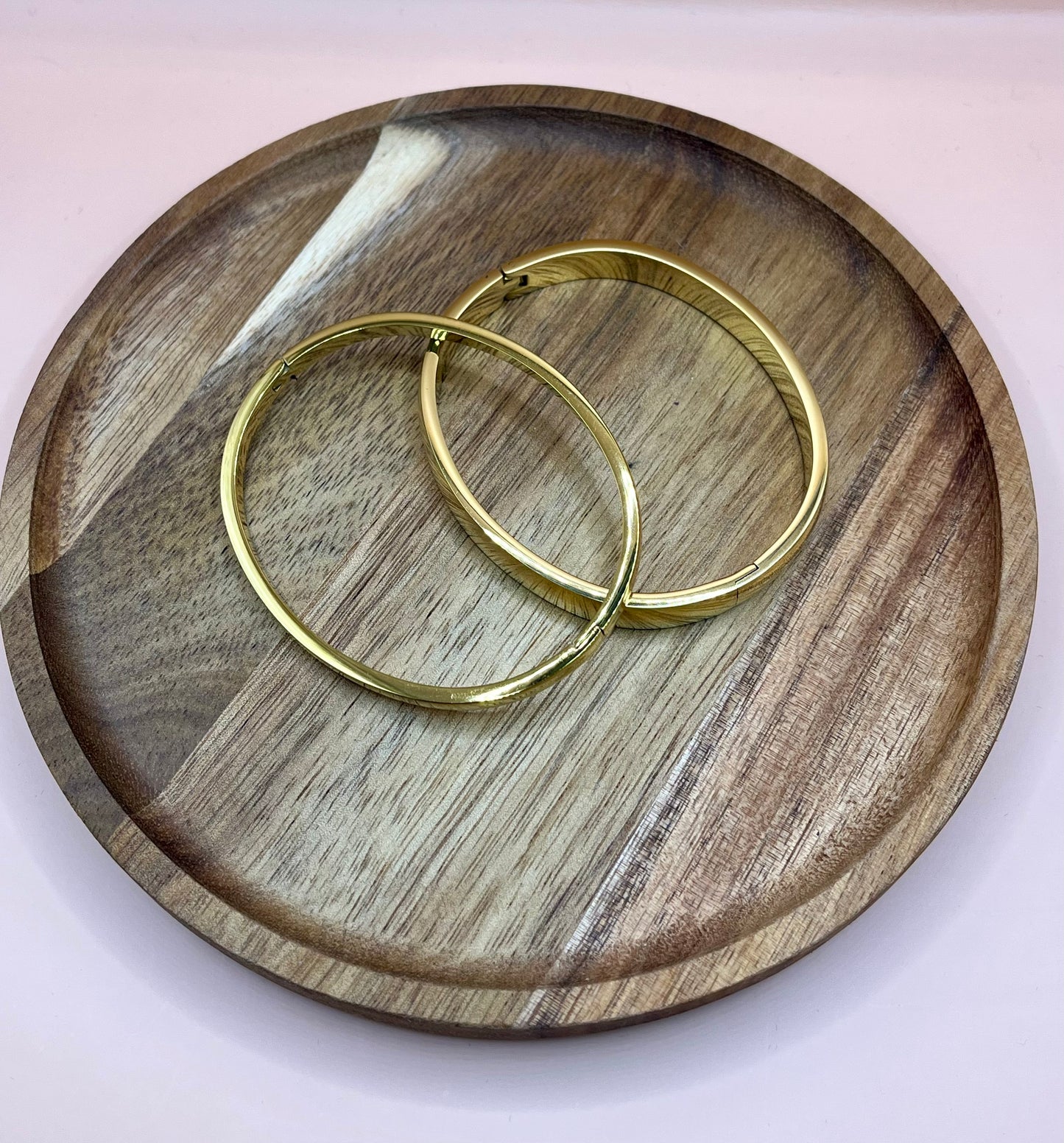 Set of 2 Stainless Steel Bracelets