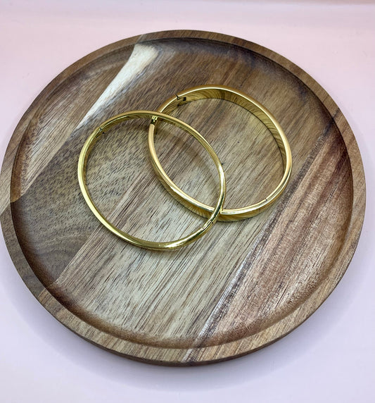 Set of 2 Stainless Steel Bracelets