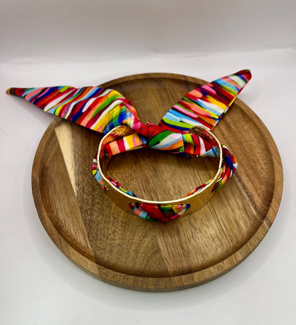 Multi Colored Scarf Bracelet