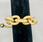 Natural Colored Coated Link Bracelet