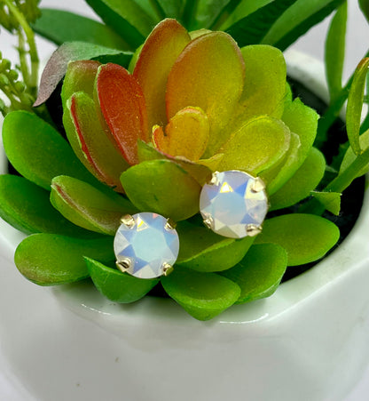 Lux Crystal Studs- Multiple Colors