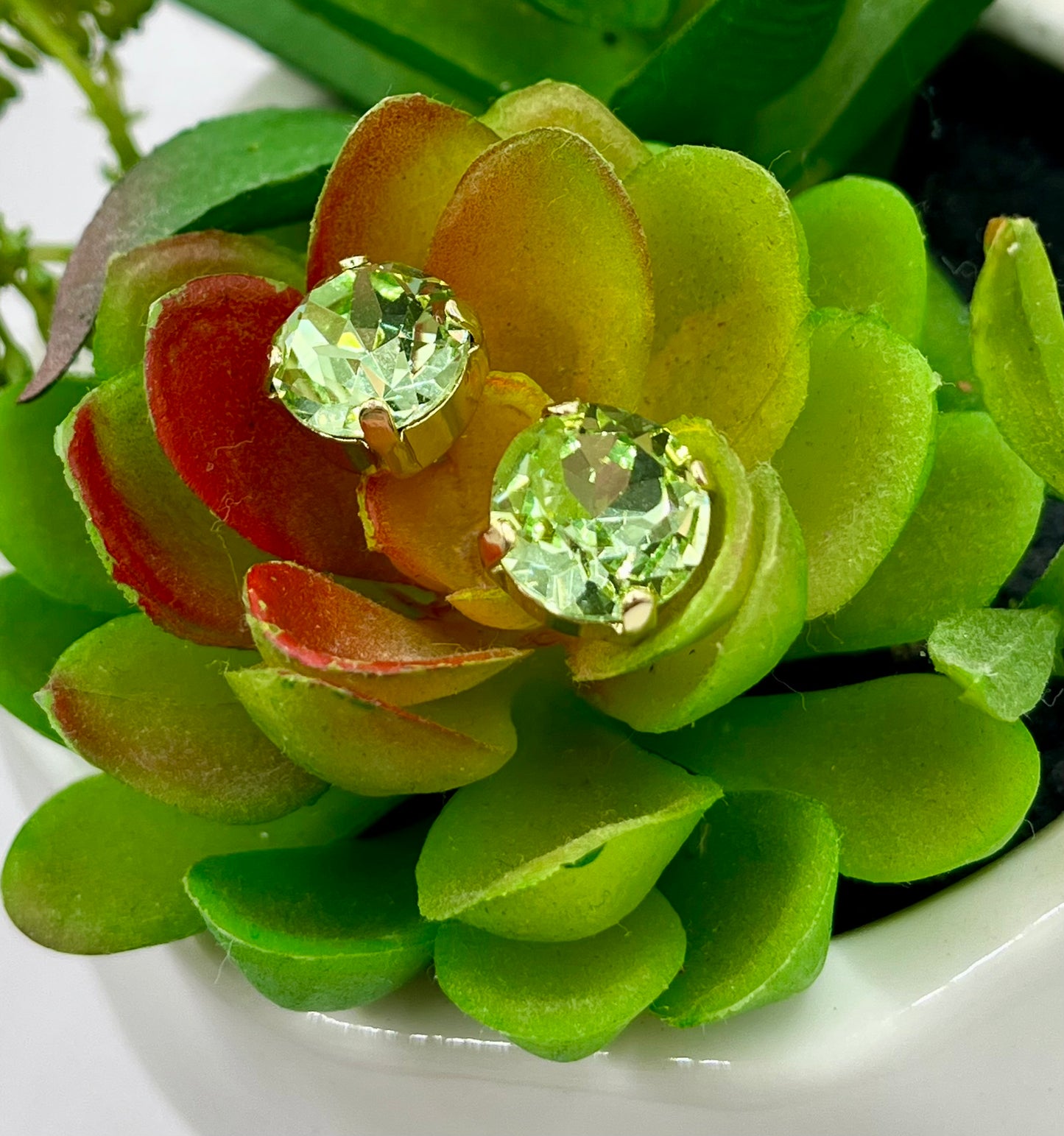 Lux Crystal Studs- Multiple Colors