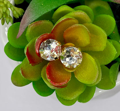 Lux Crystal Studs- Multiple Colors