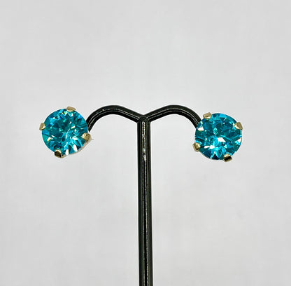 Lux Crystal Studs- Multiple Colors