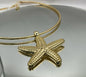 Gold Starfish Necklace
