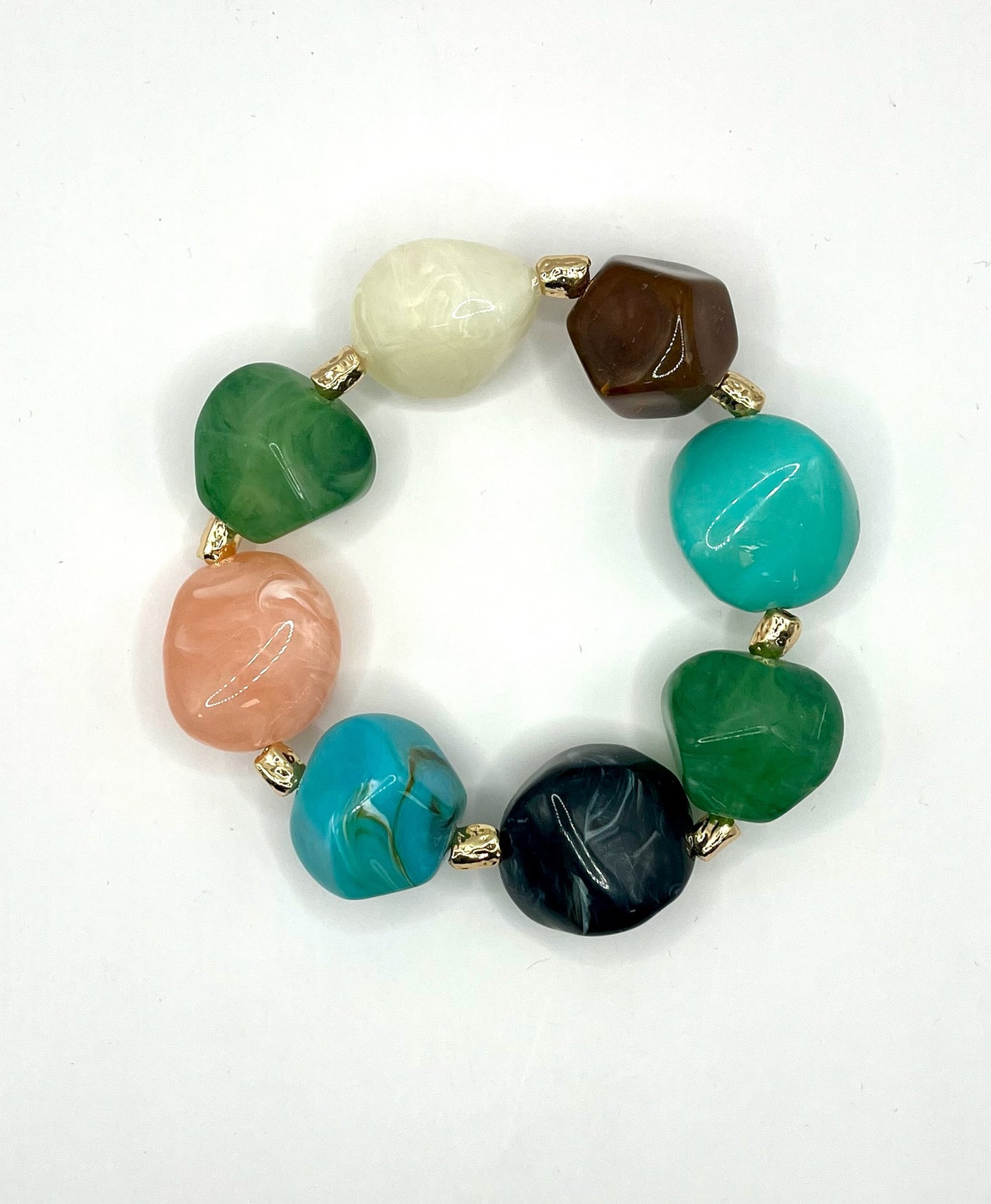 Chunky Multi Colored Bracelet