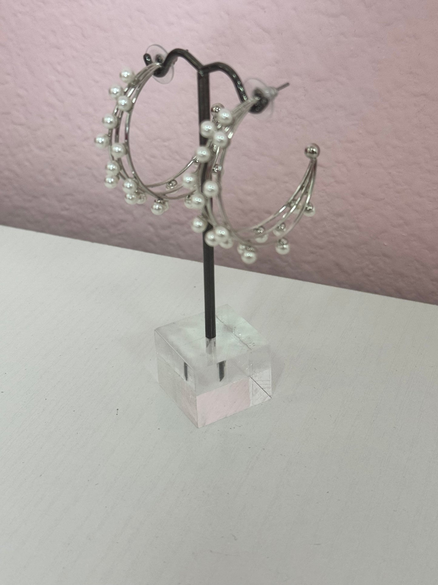 Medium Triple Hoop (Silver and Gold)