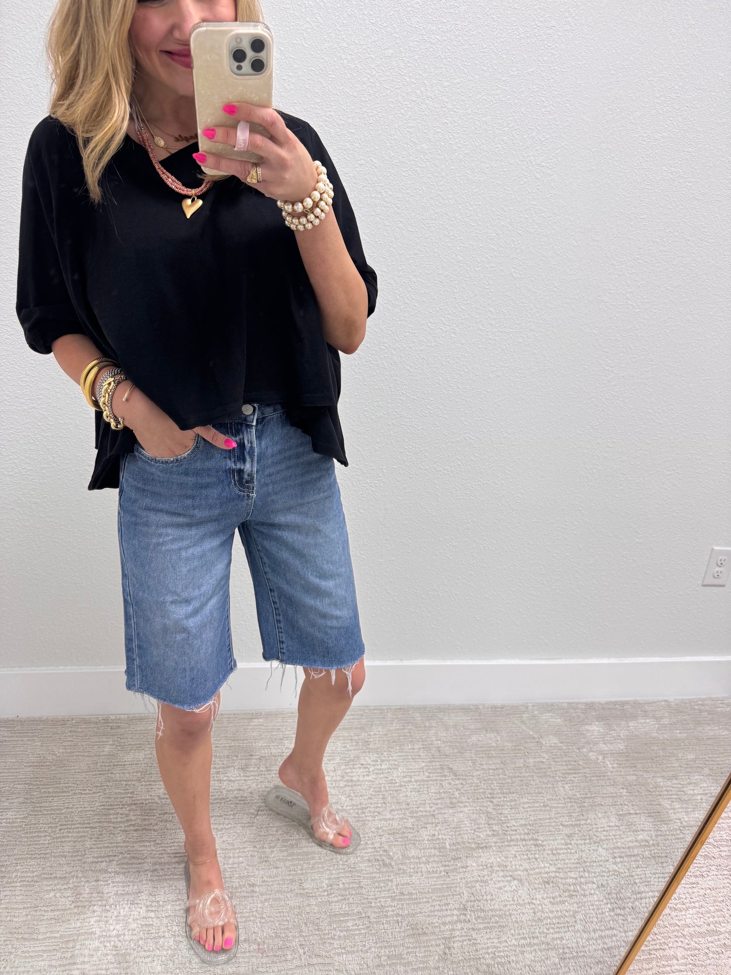 Mica Denim Jort