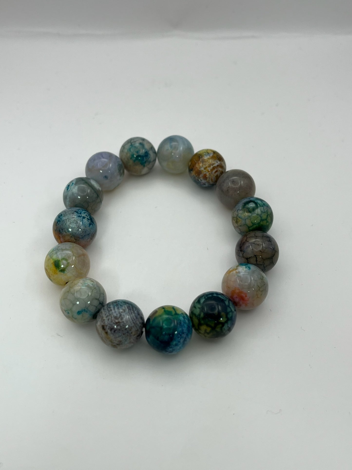 Agate Bead Bracelet (2 colors!)