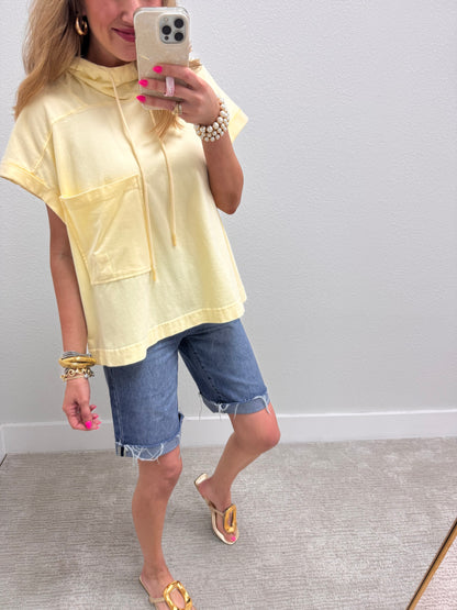 Mica Denim Jort Shorts