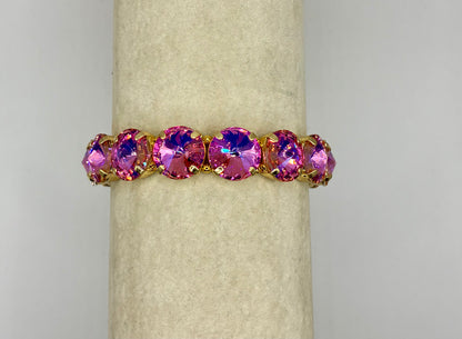 Large Crystal Stretchy Bracelet- 11 colors