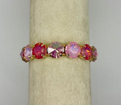 Large Crystal Stretchy Bracelet- 11 colors