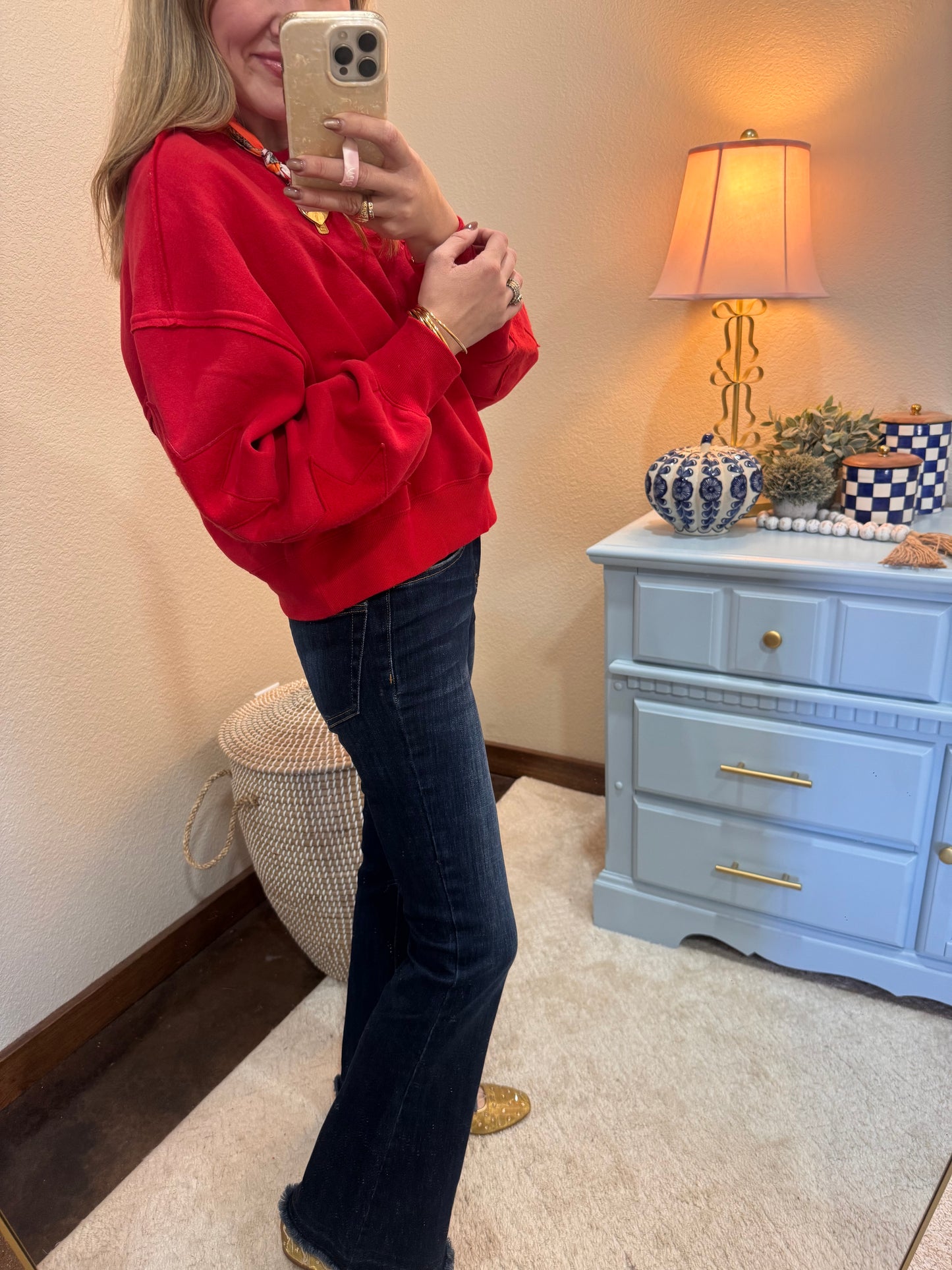 Red Star Patch Two Piece Star Set