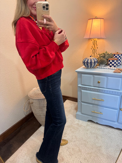 Red Star Patch Two Piece Star Set