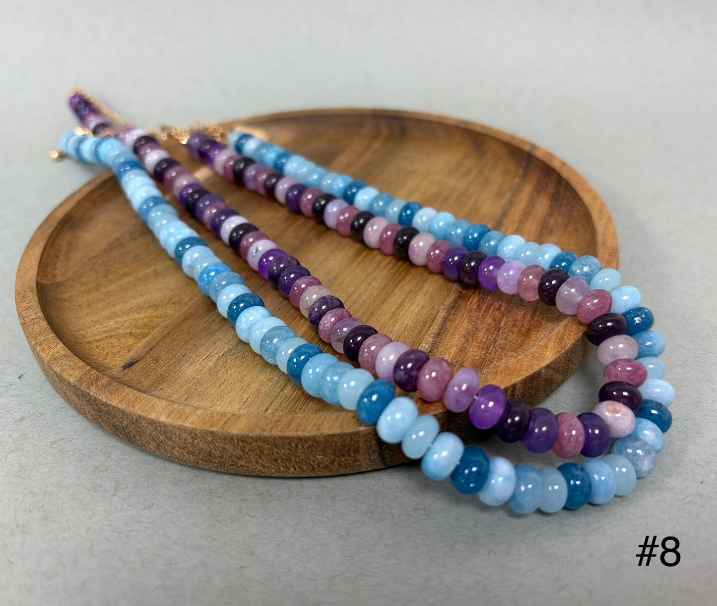 Multi Colored Bead Necklace Set (multiple options!!)