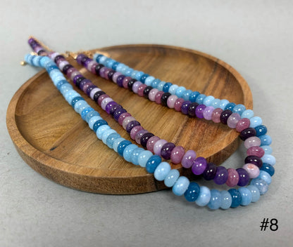 Multi Colored Bead Necklace Set (multiple options!!)