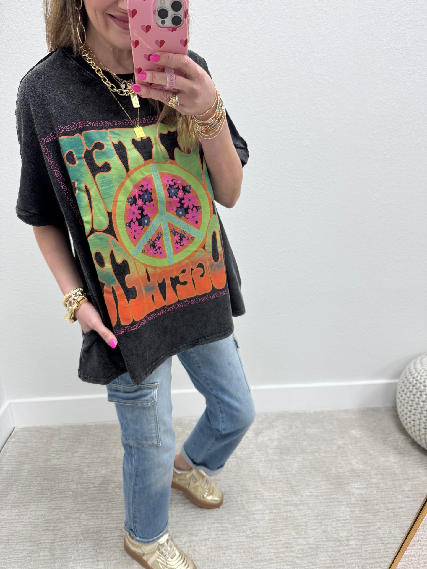 Better Together Graphic Print Top