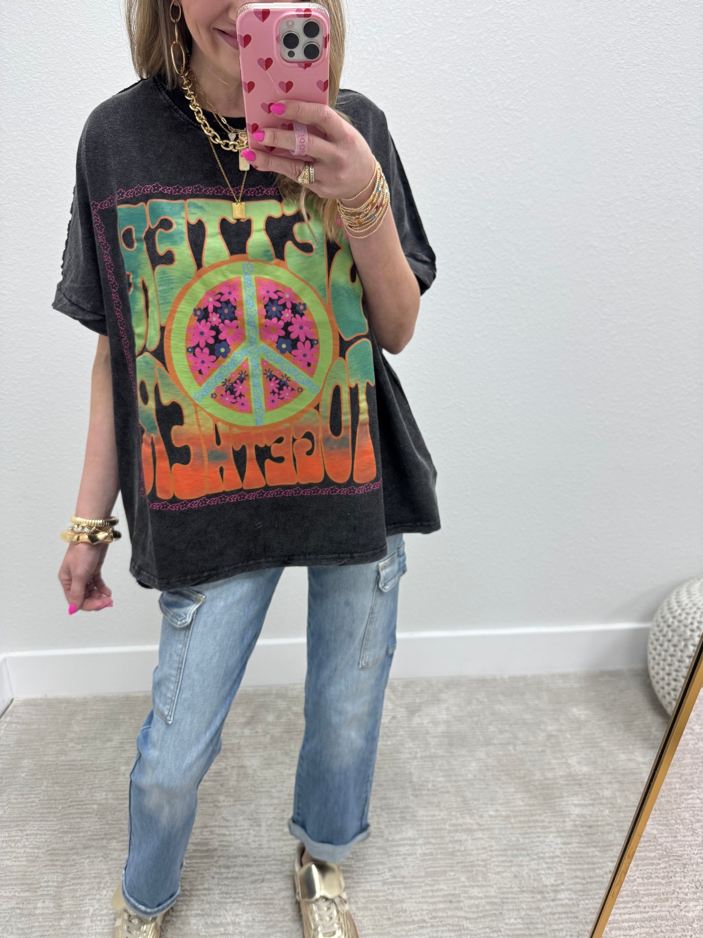 Better Together Graphic Print Top