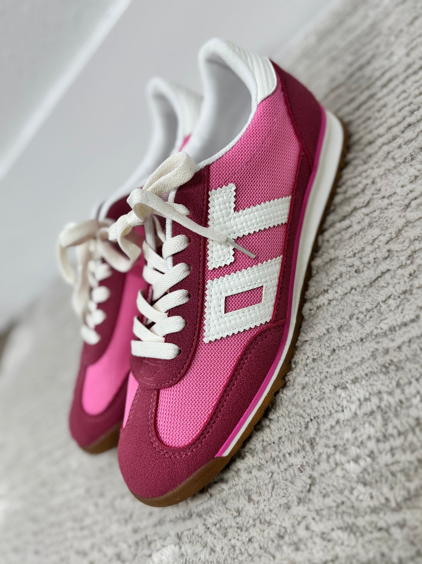 Multi Pink T Sneakers