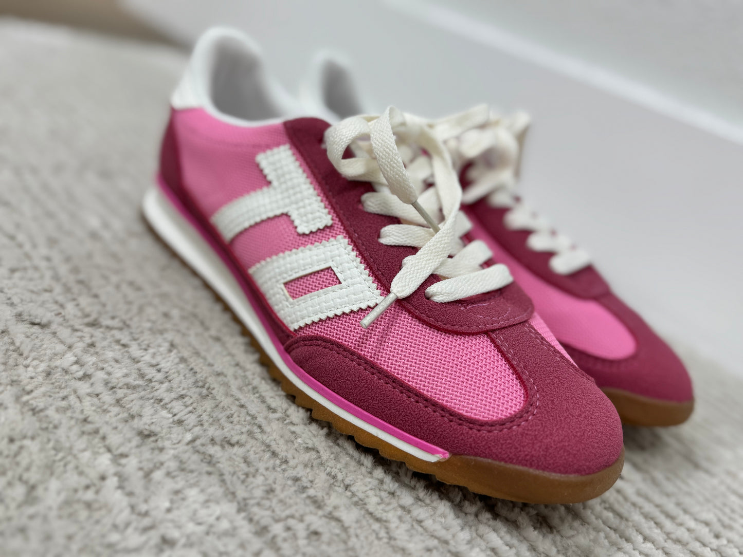Multi Pink T Sneakers