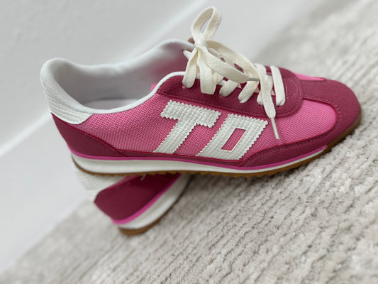 Multi Pink T Sneakers