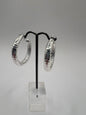 Chunky Textured Hoops (Gold and Silver) FS