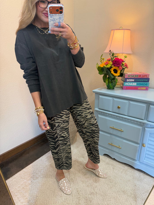 Black Oversized Long Sleeve