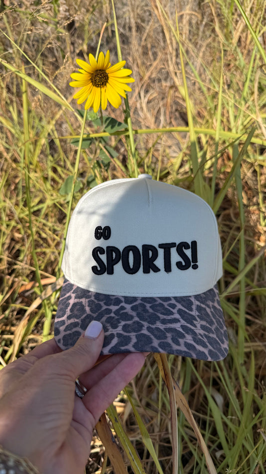 Go Sports Leopard Cap