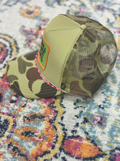 Have a Nice Day Camo Hat FS