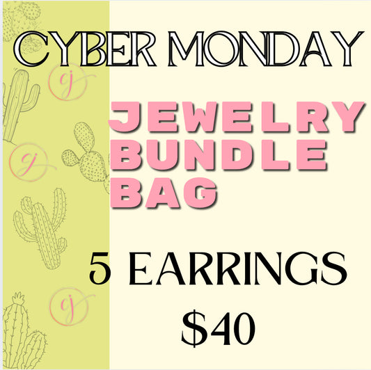 Cyber Monday Earring Bundle, 5 Pair!