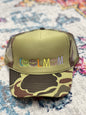 Cool Mom Smiley Face Trucker Hat (Multiple Colors) FS