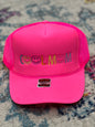 Cool Mom Smiley Face Trucker Hat (Multiple Colors) FS