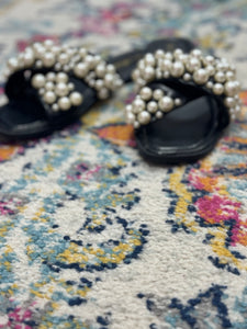 Black Pearl Sandals
