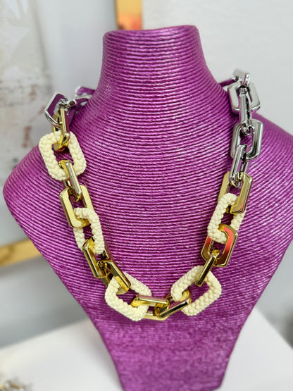 Chunky Link Necklace (3 Styles) FS
