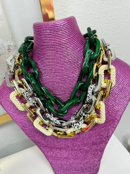 Chunky Link Necklace (3 Styles) FS