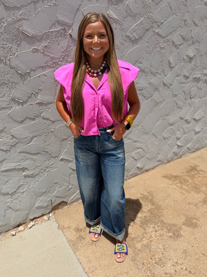 Bayeas Medium Mid Rise Drop Retro Jean Harem