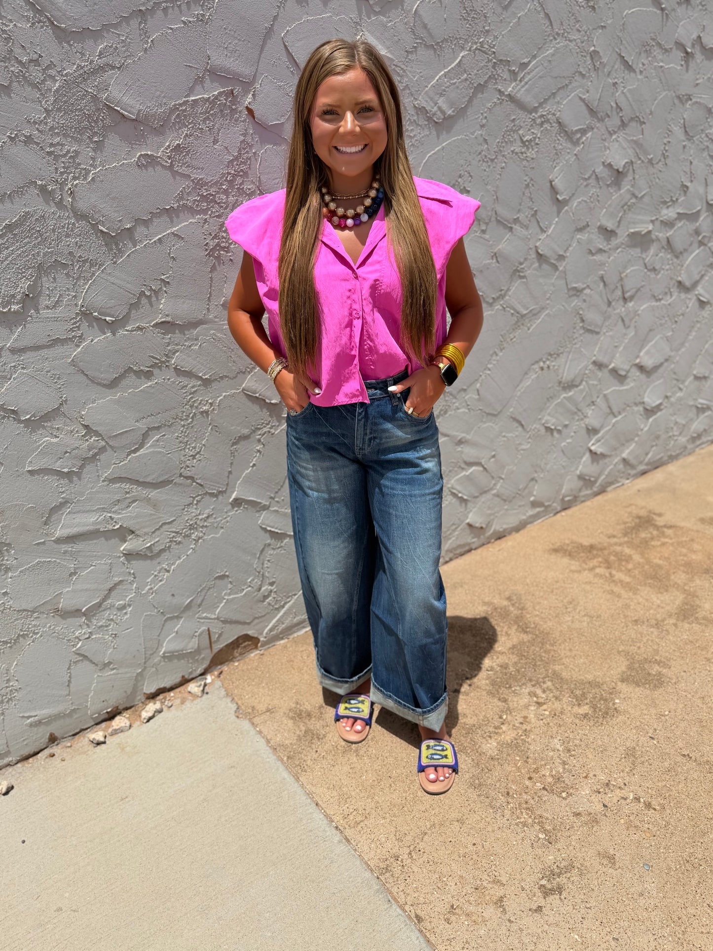 Bayeas Medium Mid Rise Drop Retro Jean Harem