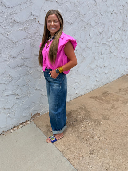 Bayeas Medium Mid Rise Drop Retro Jean Harem
