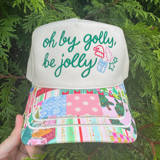 Oh By Golly Be Jolly Cap PRE ORDER