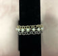 Double Tone and Pearl Gold Link Magnetic Bracelet