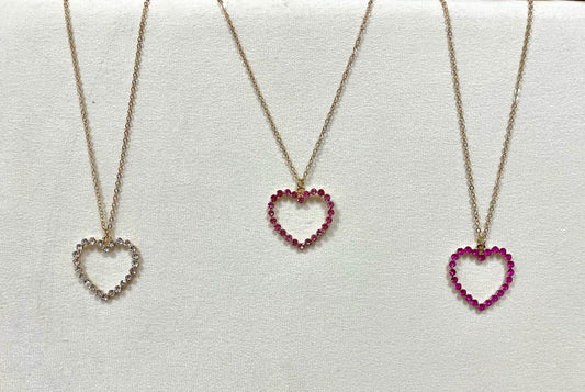Crystal Heart Necklace