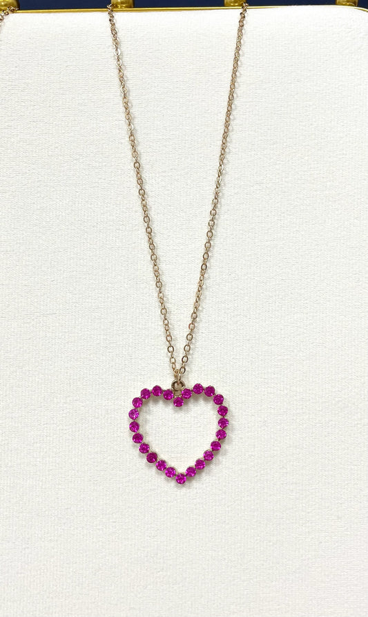 Crystal Heart Necklace