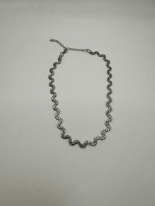 Swivel Necklace (Silver and Gold)